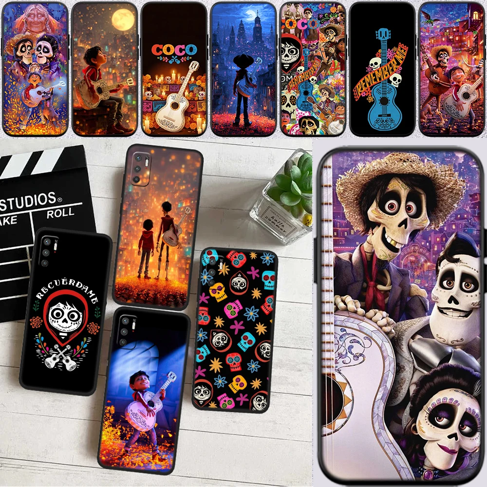 Cartoon C-Cocos Miguel Phone Case for Samsung Galaxy A11 A12 A13 A15 A52S A53 A55 A56 A70 A71 A72 A73 F06 F16 F56