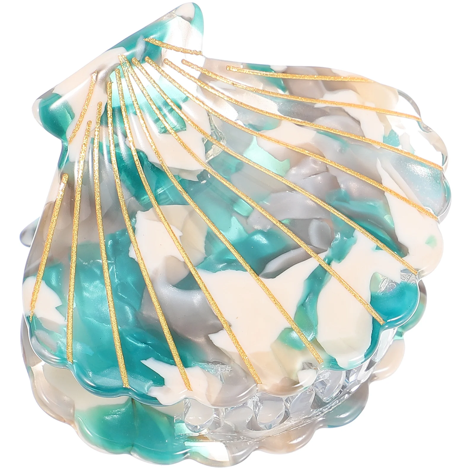 쉘 모양 헤어 클립 소녀 액세서리 Haarspangen Kopfschmuck French Barrette Shells