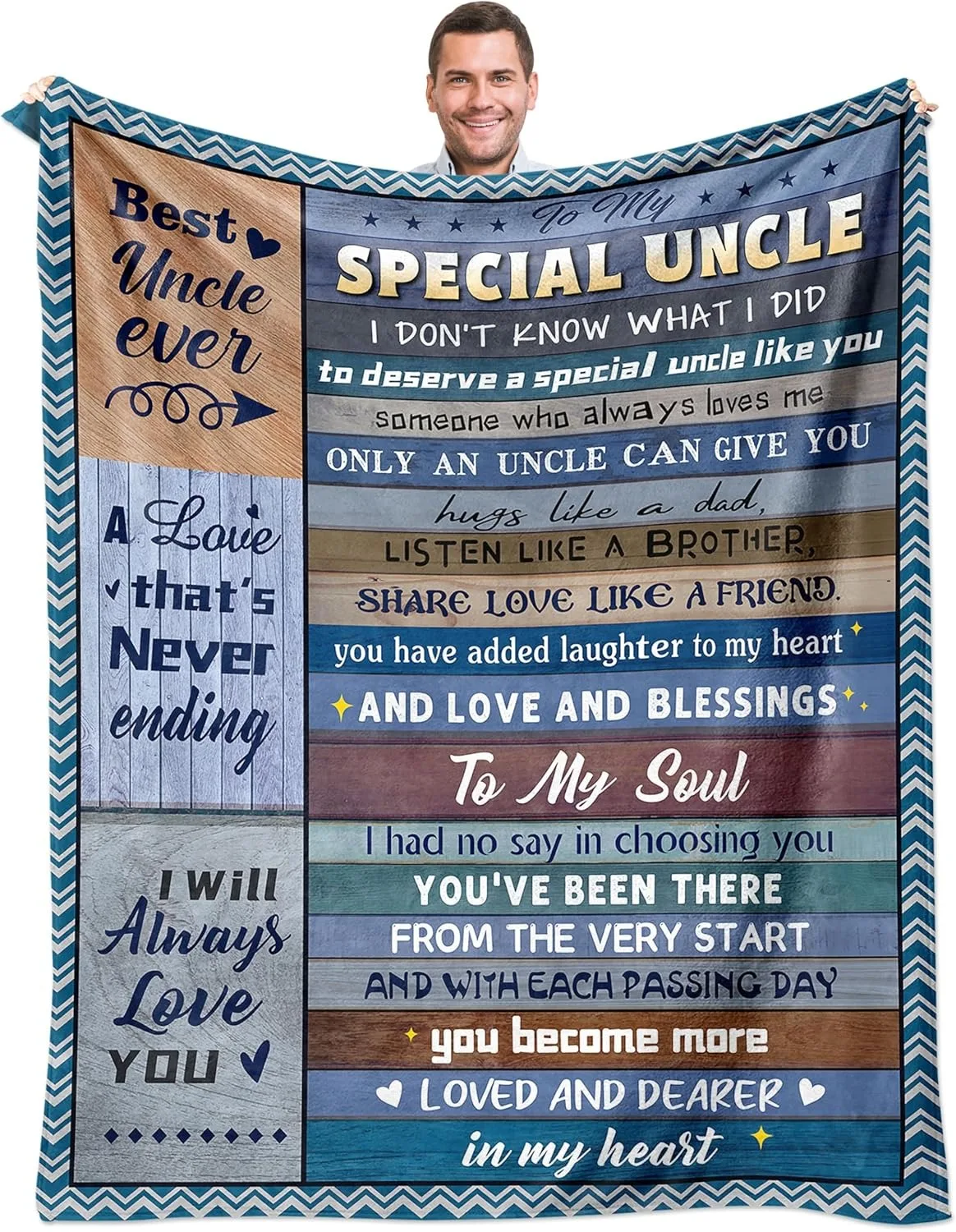 Gifts to My Uncle Blanket from niece nephew Lion Blanket Birthday Festival Idea Gift for family Super Soft Flannel Throw Blanket