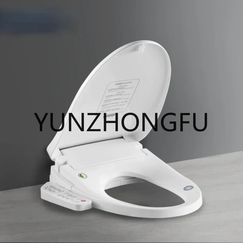 Automatic Intelligent Warm Seat Bidet Smart Toilet Seats Covers Smart Wash Open Front Round Watermark certified