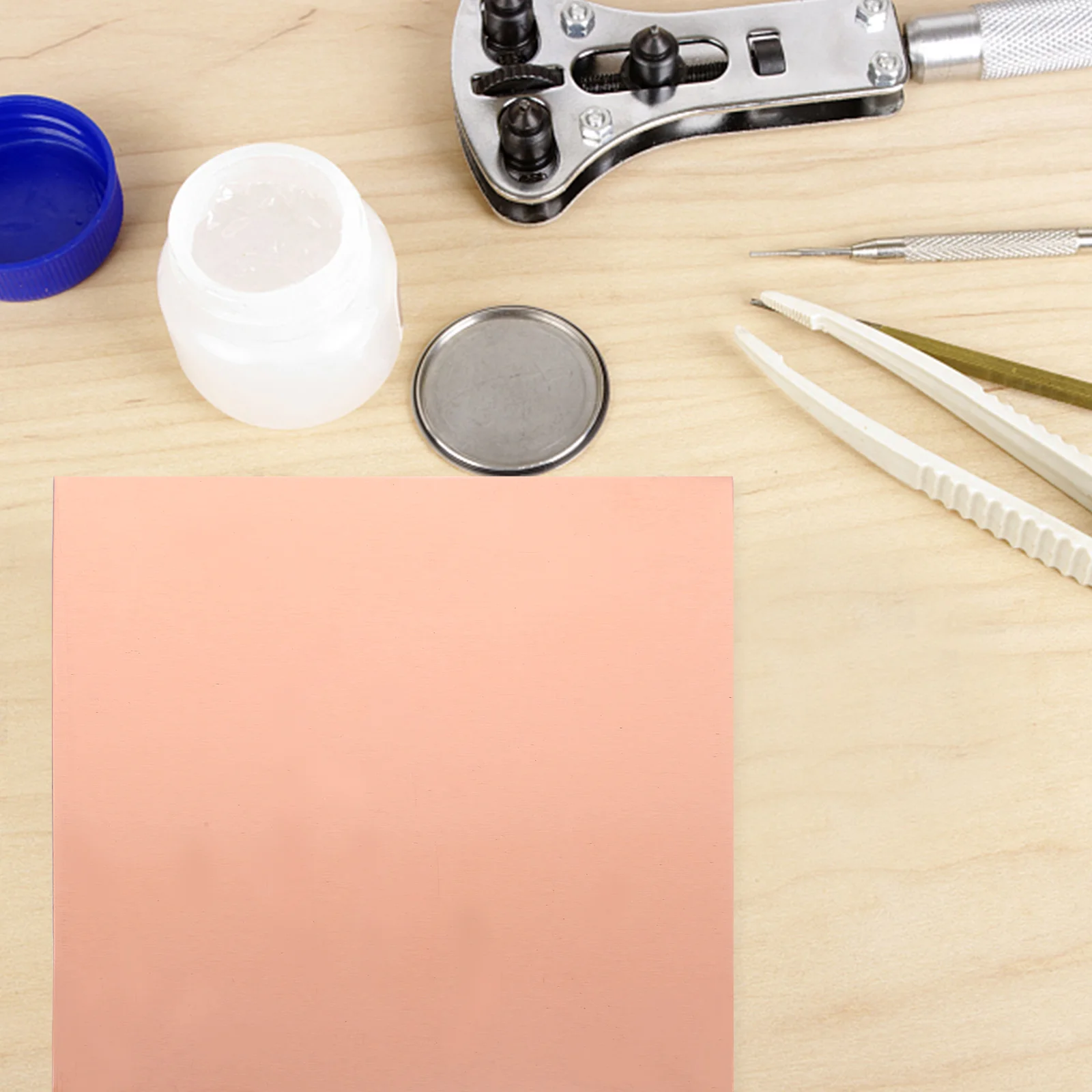 

Copper Plate DIY Cutable Metal Plates Jewellery Sheet for Jewelry Foil Crafts Making