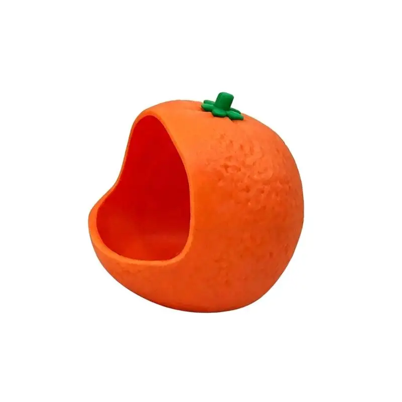 E8BD Practical Bird Feeding Dish with Fruit Design For Small Avians Pet Parrots Feeder Bowl for BirdCage Hanging