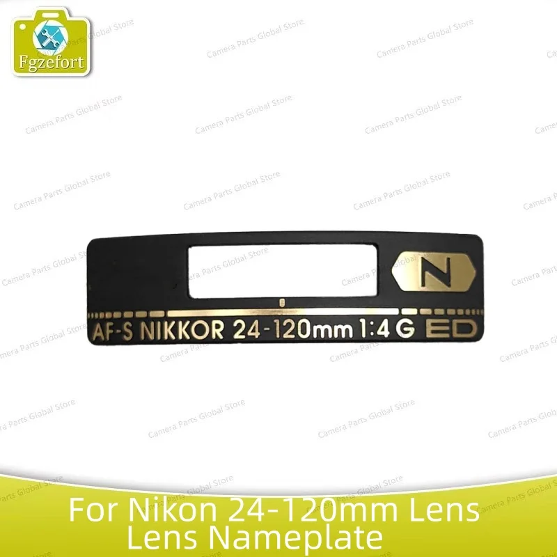 1PCS For Nikon 24-120mm 24-120 mm 1:4G ED Label, nameplate, Logo, Merk Gewoon De Label Lens number ring