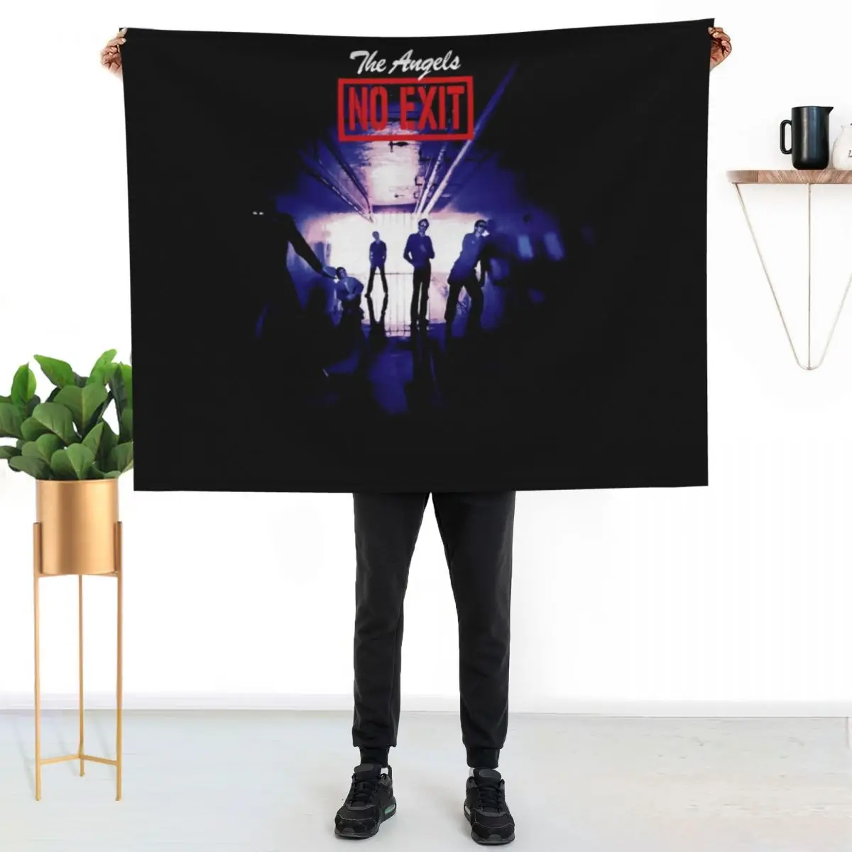 THE ANGELS BAND NO EXIT Throw Blanket sofa bed For Baby Picnic anime Extra Large Throw valentine gift ideas Blankets