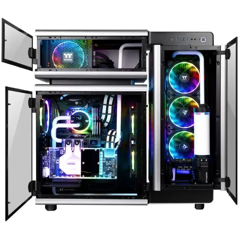 Desktop Computer Water Cooled Main Case Level 20 All Aluminum Full Tower Modular RGB Game Case