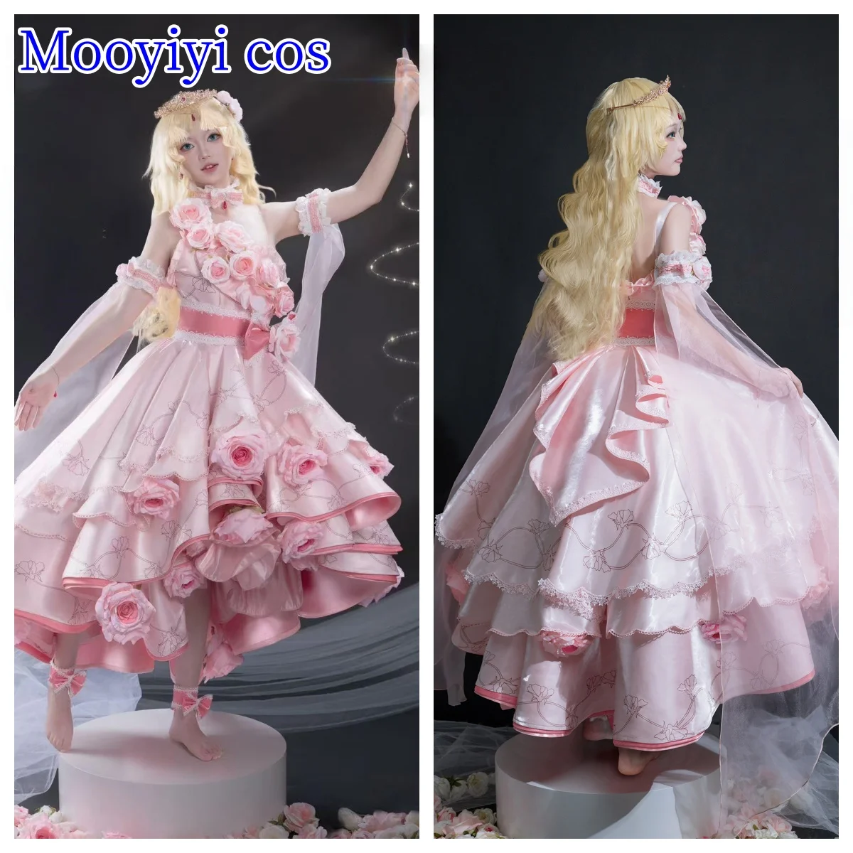 سيا تأثيري حلي لجميع القديسين عيد الميلاد لعب الأدوار حفلة لعبة هزلية حجم S-XXL الذي جعلني أميرة رائع حديثا #1