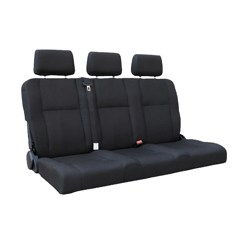 RV Swivel Seat, 3-Seater Foldaway Seat Leather PU PVC Fabric Cloth Flip-Up  for Space Saving Suitable