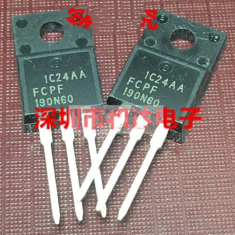 (5-20PCS) FCPF190N60 F 190N60  20.2A 600V F Tertiary tube