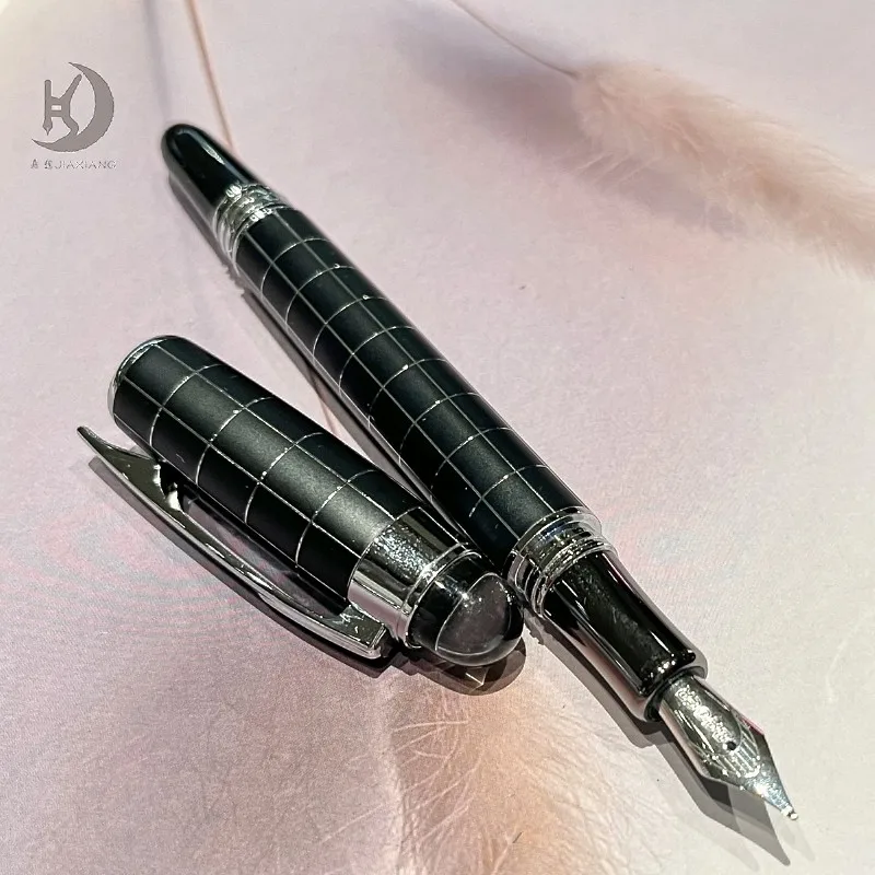 Luxuriöser Füllfederhalter mit Kristallspitze Super-Version zum Schreiben, mit mittlerer Feder und Kalligrafie-Spitze, bestes Stift-Geschenkset für Männer & Frauen – Detail 5