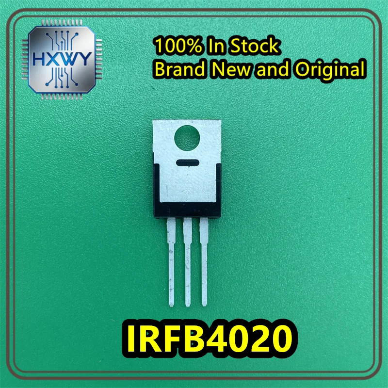 (10/50 pieces) IRFB4020 TO-220 MOSFET 200V 18A, Brand New Original, In Stock, IC Chip