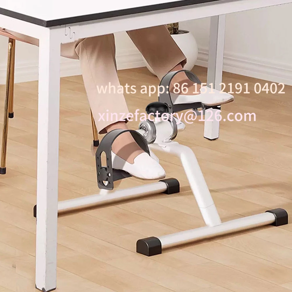 

Customizable Exerciser Exercise Bike Indoor Under Desk Bike Pedal Exerciser for Elderly Leg Rehabilitation Home Fitne