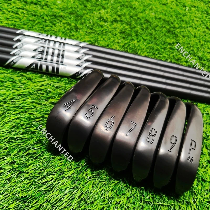 

Golf Tour Men's Golf Iron Set 4-P Black & Silver Custom Shaft Optional High Performance Golf Clubs