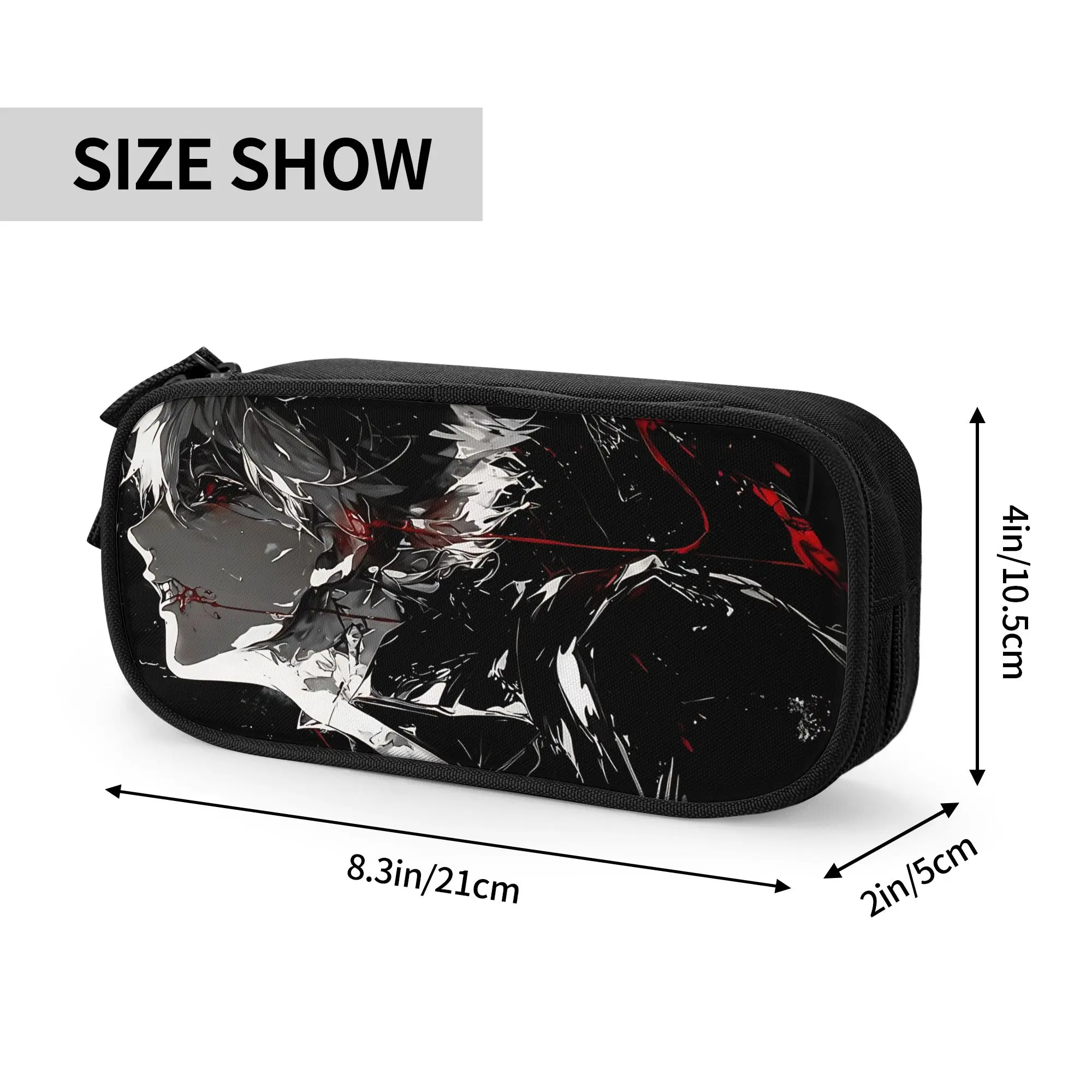 Custom Halloween Tokyo Ghoul Kaneki Large Capacity Bags for Child  Handheld Study Bag for Boys Gilrs Kids