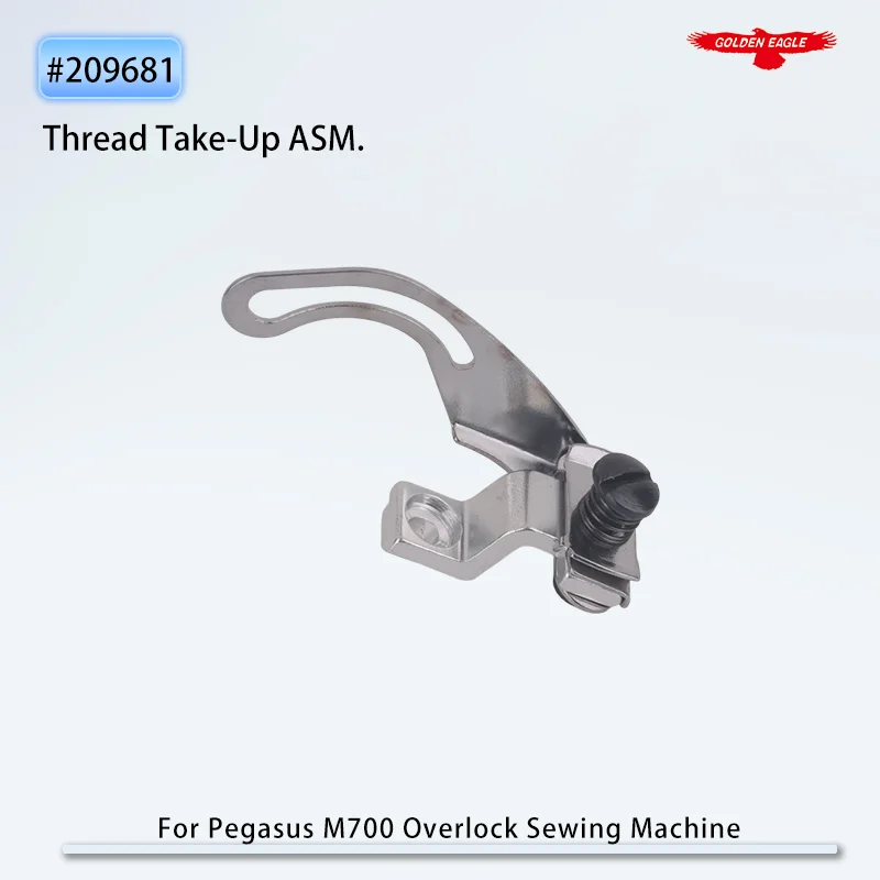 209681 Thread Take-Up ASM. Fit Pegasus M752 Industrial Overlock Sewing Machine Parts Needle Thread Retainer Bracket