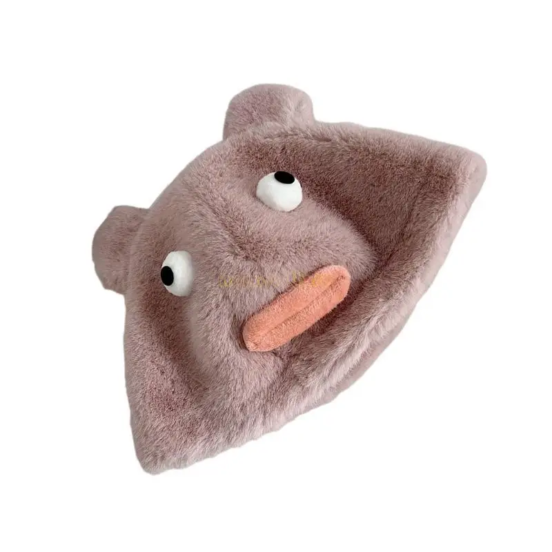 31BF مضحك قبعة الكرتون الجدة الدب الأذن قبعة صغيرة قبعة الشتاء الجمجمة قبعة فتاة التزلج قبعة #2