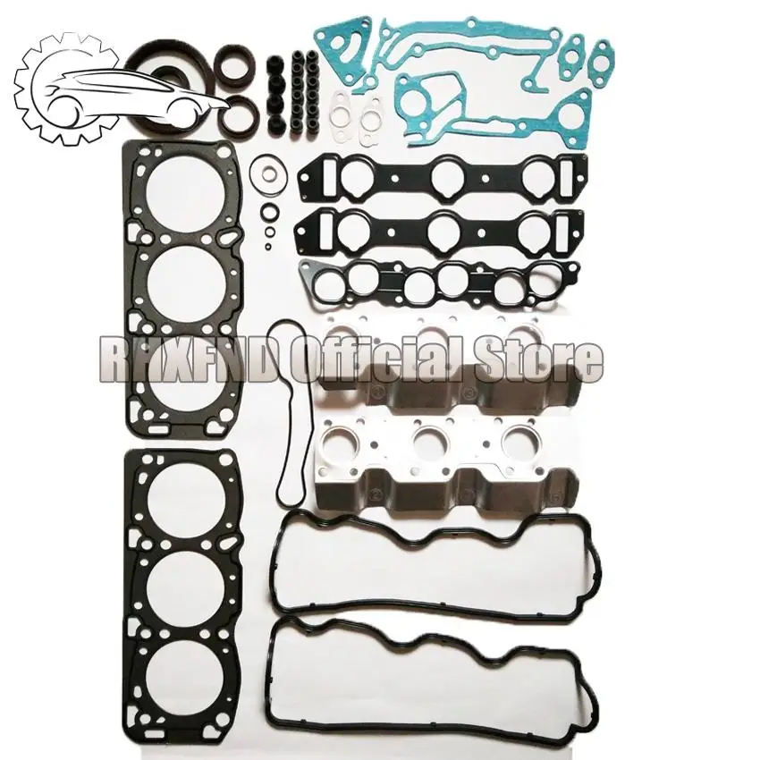 

Комплект прокладок для капитального ремонта двигателя 6G72 MD997517 MD973444 для mitsubishi V33 V43 V73 Galant 3000 Pajero Shogun Montero Pick-up 3.0L