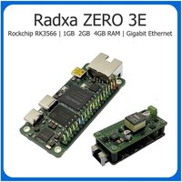 Radxa ZERO 3E Rockchip RK3566 1GB 2GB 4GB RAM Development Board Quad-Core A55 With Gigabit Ethernet