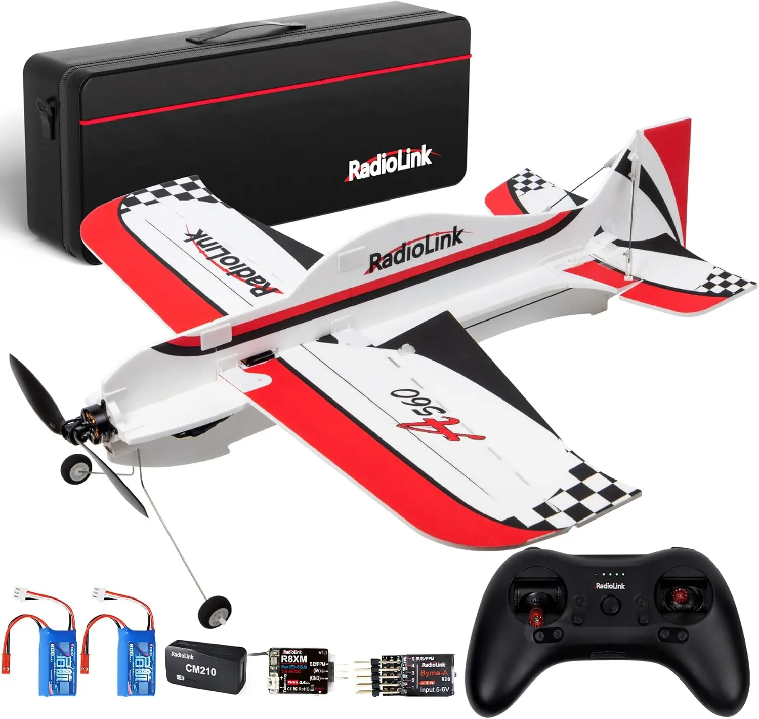 

6 Flight Modes RC Airplane Ready to Fly with 2.4GHz Remote Control, Gyro Flight Controller, Brushless Motor - Easy to Fly for Kids, Boys, Girls, Adults, Beginners and Experienced Pilots
