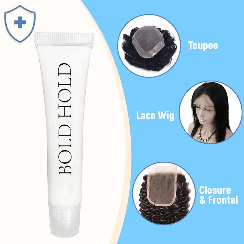 6pcs/Lot Lace Wig Adhesive Waterproof Hair Glue Lace Front Wig Glue Invisible Bonding Glue For Oily Skin Hairpiece Frontal