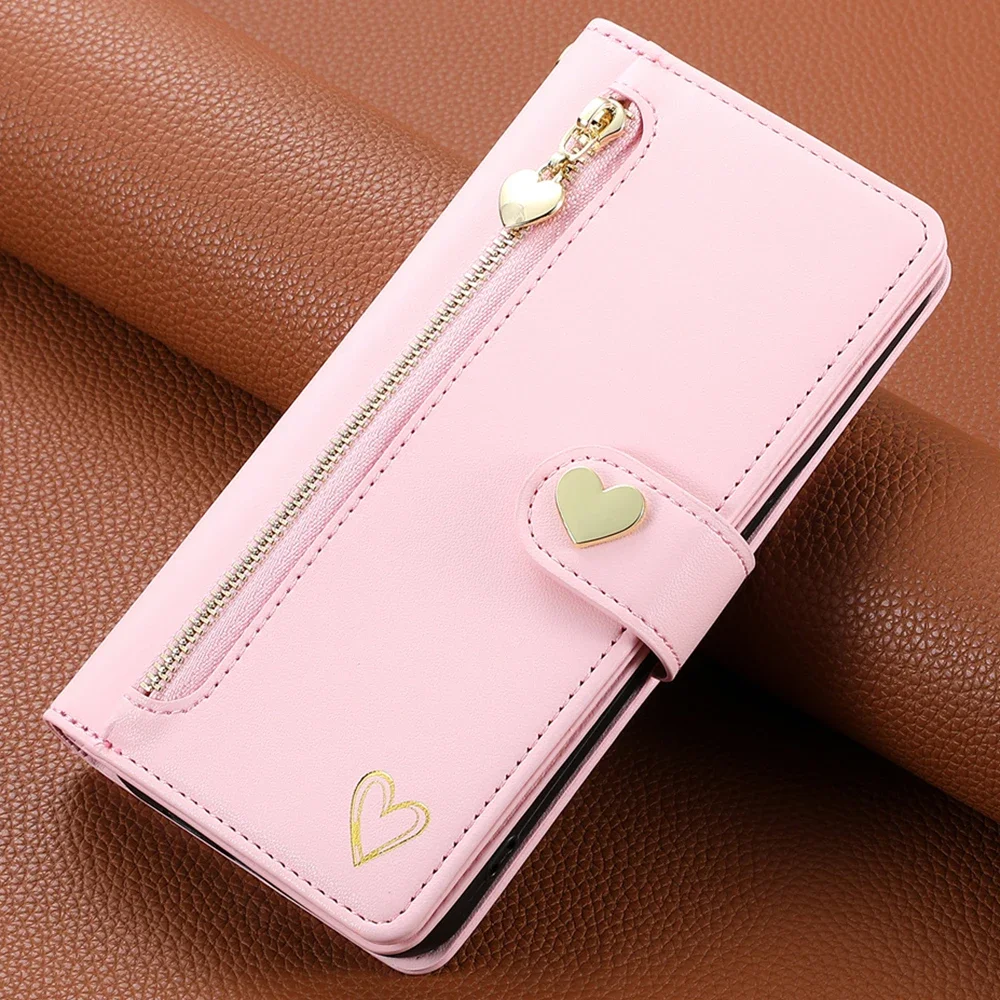 For Poco X7 5G 2025 Multi 9-Card Zipper Leather Flip Coque For Xiaomi Poco X7 Luxury Cover Mi Phone X7 X 7 Wallet Funda