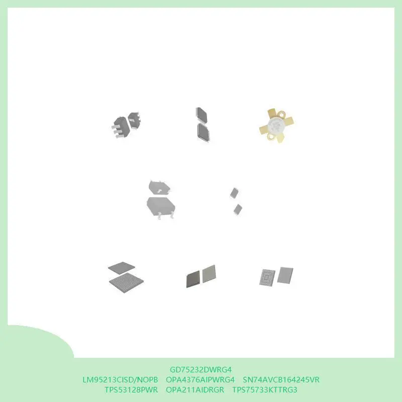 

GD75232DWRG4 LM95213CISD/NOPB OPA4376AIPWRG4 SN74AVCB164245VR TPS53128PWR OPA211AIDRGR TPS75733KTTRG3