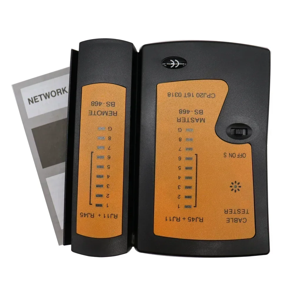 Telephone Line Tester Detector Remote Test Networking RJ45 RJ11 RJ12 CAT5 UTP LAN Cable Network Tools