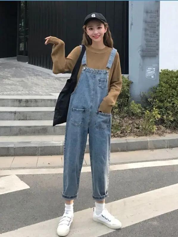 

Slimming Denim Overalls for Women Trendy And Agel Design plus Size Spring Autumn New Sle Faionable And Ele