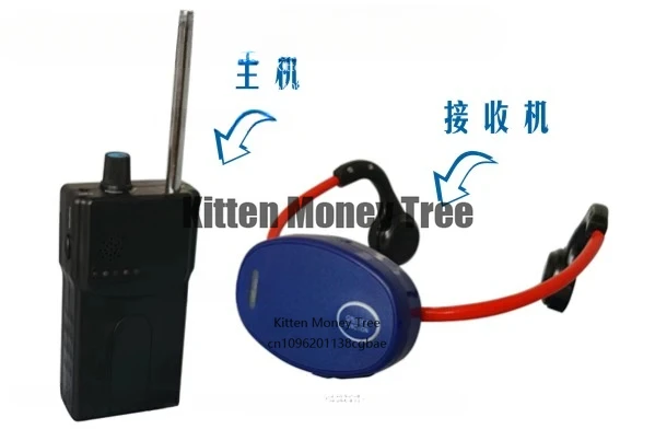 نظام الاتصالات تحت الماء لتدريب مدرب السباحة H900 جهاز إرسال 1 H902 سماعة توصيل العظام