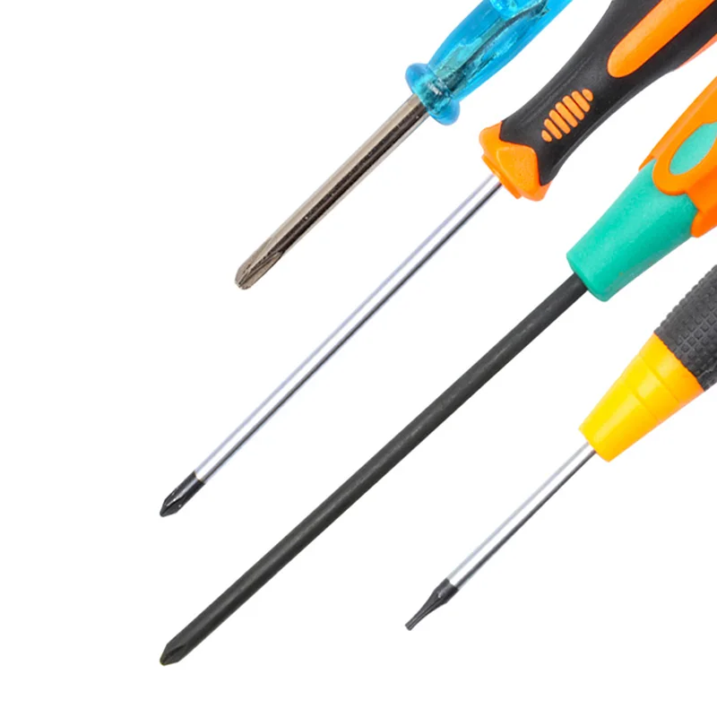Chave de fenda Phillips Pozi com comprimento magnético, cabo de borracha, reparando ferramentas manuais, com fenda cruzada, 3mm, 4mm, 5mm, 6mm Diameter, 42-300mm, 1Pc