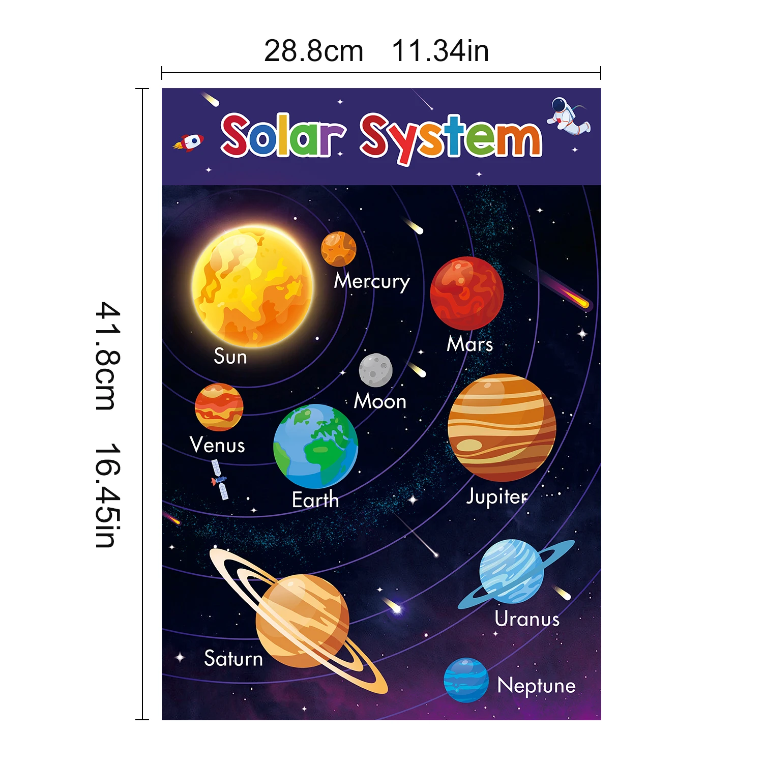 18 themes-kid English A3 Big cards abc letter / animal / Numbers/weather Learning Chart Kindergarten Supplies Classroom Decor