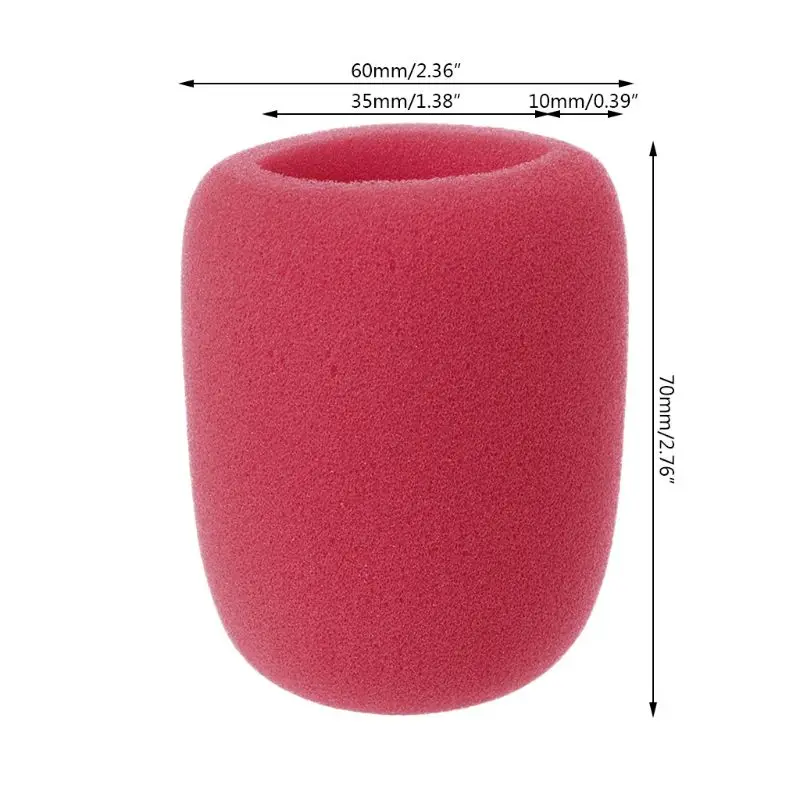 Universal Windscreen Cover Foams Sponge Mic Grille Cover Microphone Cover Foam