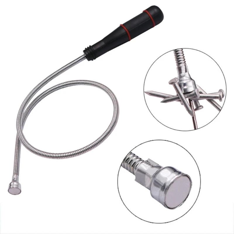 

Pick Up Tool Flexible Spring Magnet Grab Grabbers Pickup Tool Extension high quality,New Year Gift,Garbage Pick Up Arm Extension