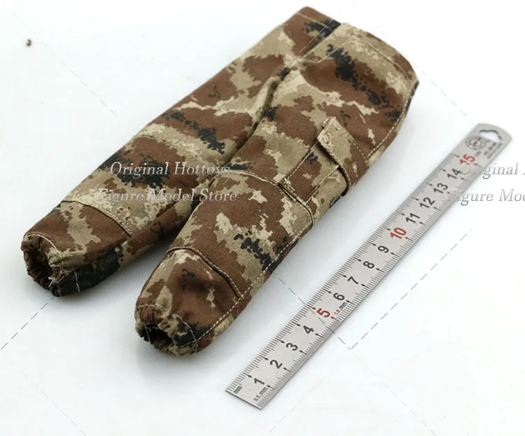 In Voorraad 1/6 Schaal Mannen Soldaat Chn Legerbewaker Camouflage Gevechtsuniform Kleding Set Voor 12-Inch Actiefiguurpop