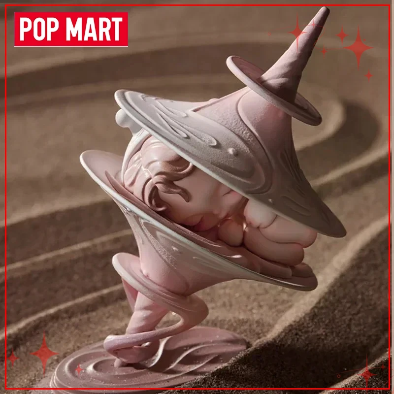 Authentic POPMART Skullpanda Door of Advance and Retreat Series Handmade Figurine Blind Box  Air Freshener Car Decoration Gift