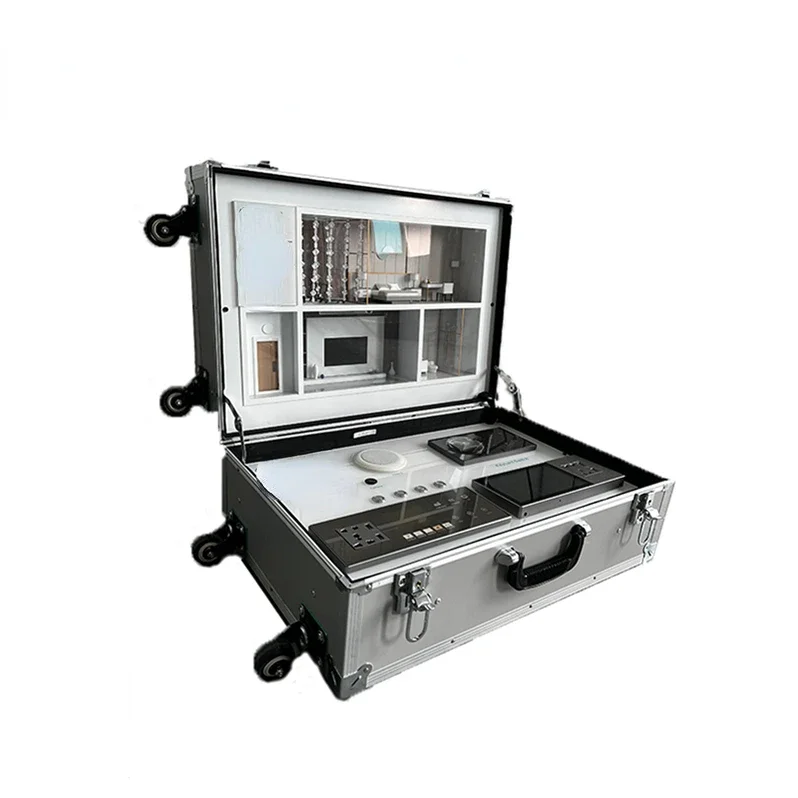 GRMS Touch Pad Customized Smart Hotel Control Cloud System Demo Kit Cases