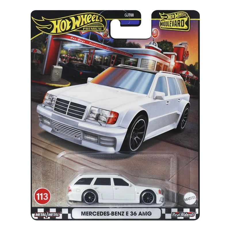 

Mattel Hot Wheels Premium Car Boulevard Mercedes Benz E36 AMG Diecats 1/64 Toys for Boys Vehicles Models Birthday Gift