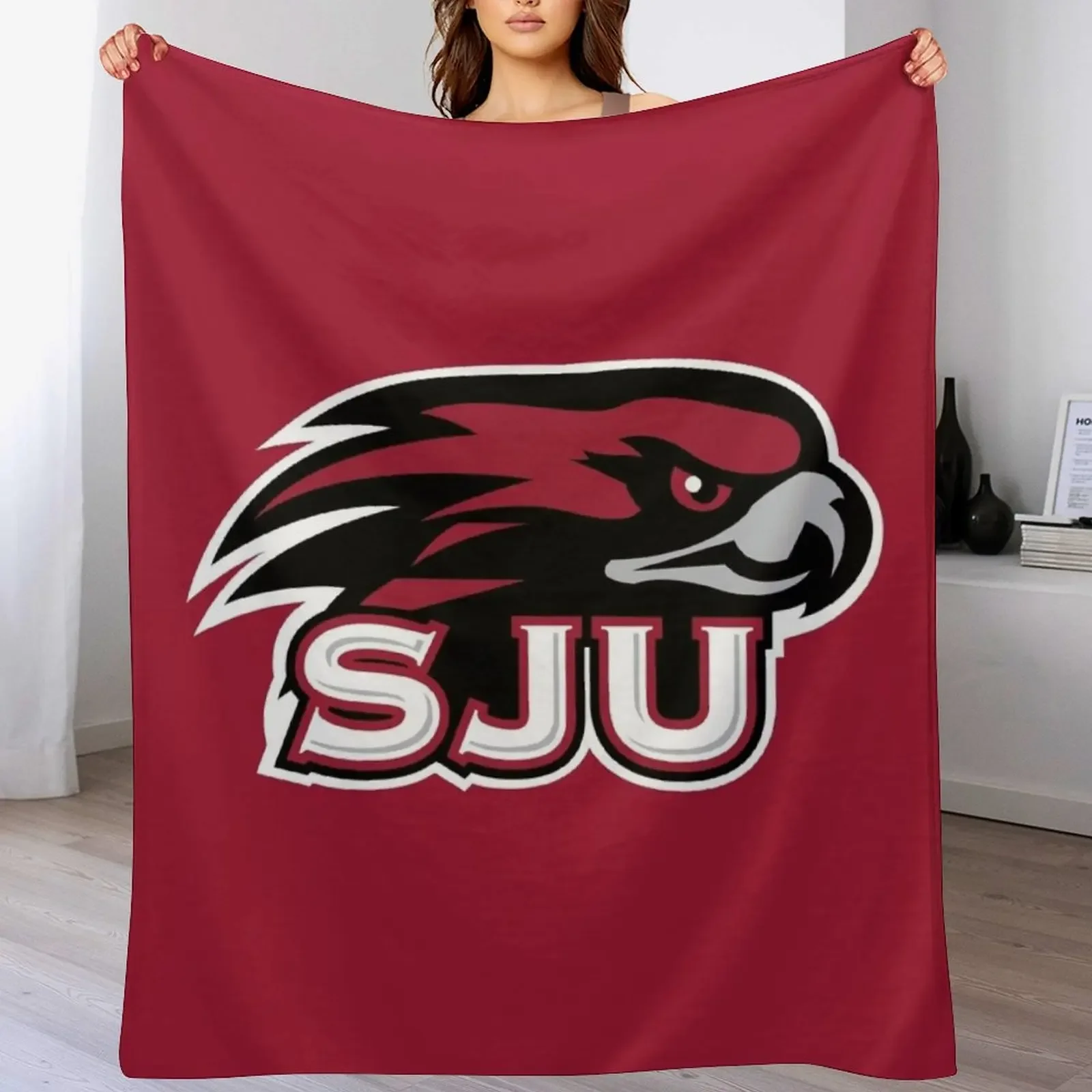 

the Hawks Saint Joseph's-icon Throw Blanket Soft Bed Blankets