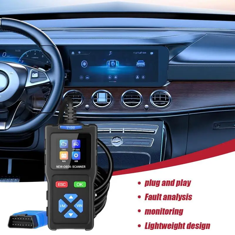Car Diagnostic Scanner Heavy Duty Truck Scanner Professional-Grade Plug-and-Play Automotive Repair Accessories for Vehicle Truck