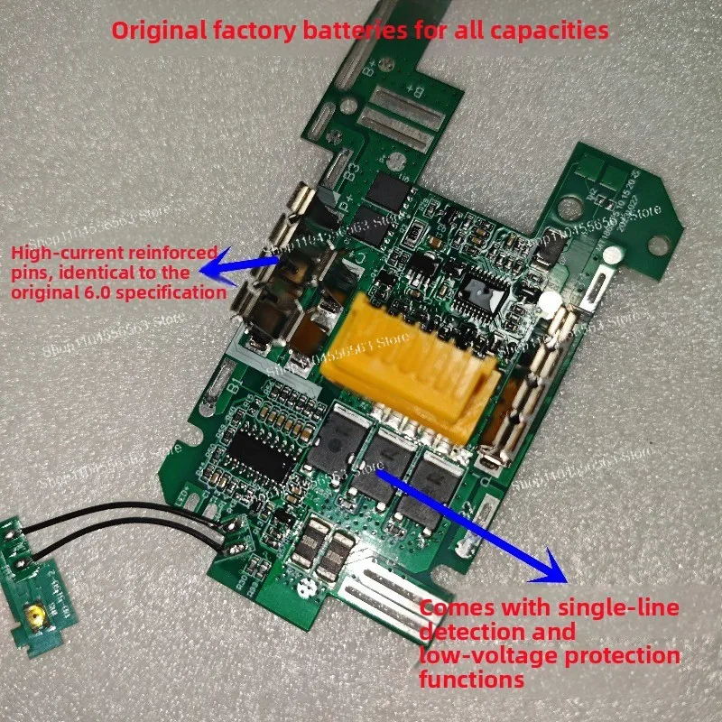 5A Protection Board Suitable for Makita 18V 1.5-6.0Ah Battery – DIY Accessory for 18V Battery Pack Modification & Maintenance