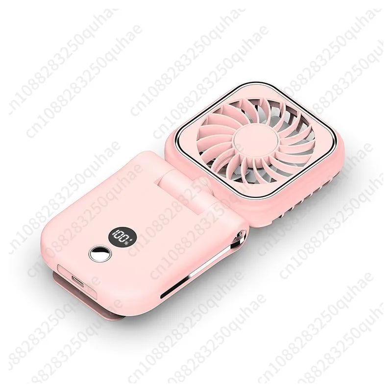USB Desktop Air Cooler Fan, 3-in-1 Portable Mini Air Conditioner with Humidifier, Timer & LED Light for Home Office