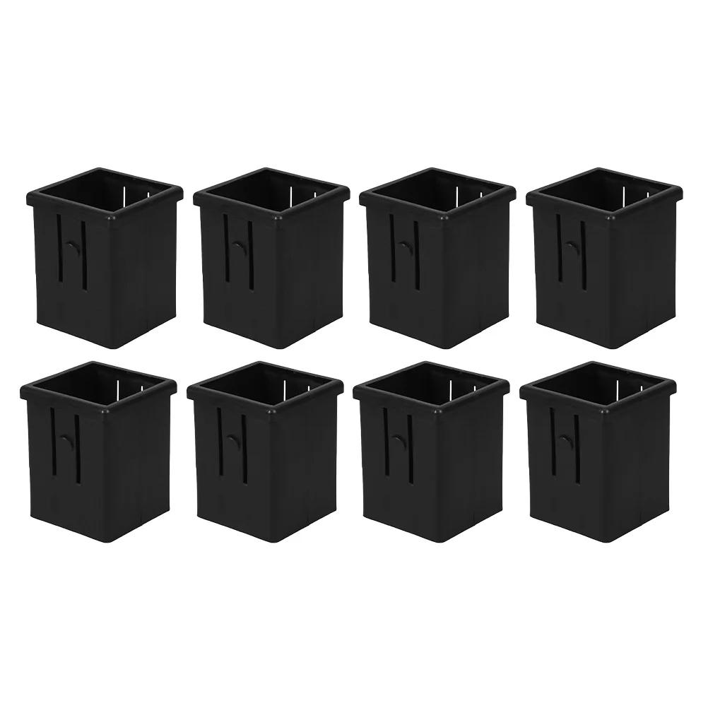 8 قطعة إدراج لأنابيب مربعة أنبوب مجوف بطانة إدراج محول كم أجهزة لياقة بدنية استبدال أجزاء أنبوب مجوف بطانة