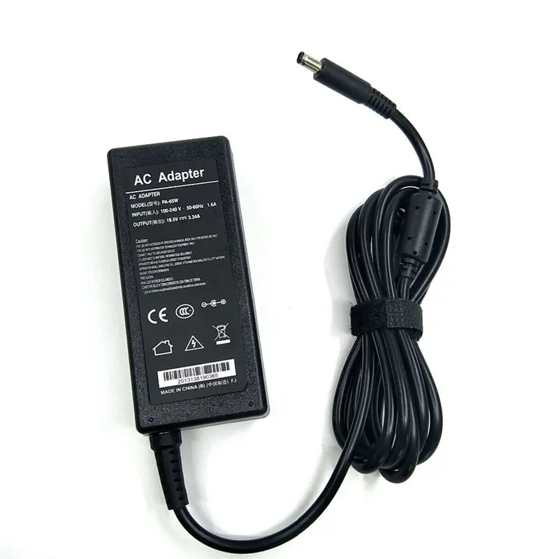 AC Adapter 19.5V 3.34A 65W 4.5*3.0mm Laptop Charger Adapter For Dell Inspiron 15 3551 3552 3558 5551 5552 5555 5559 7568 P28E