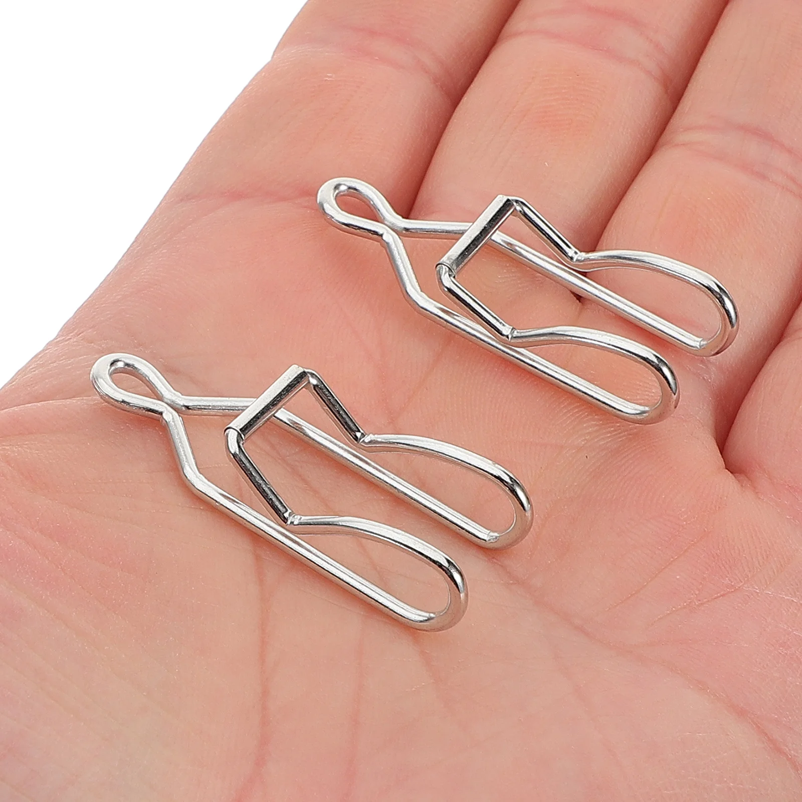 

50 Pcs Watch Band Clasp Chain Clasps Pocket Chains DIY Accessories Clip Adjuster