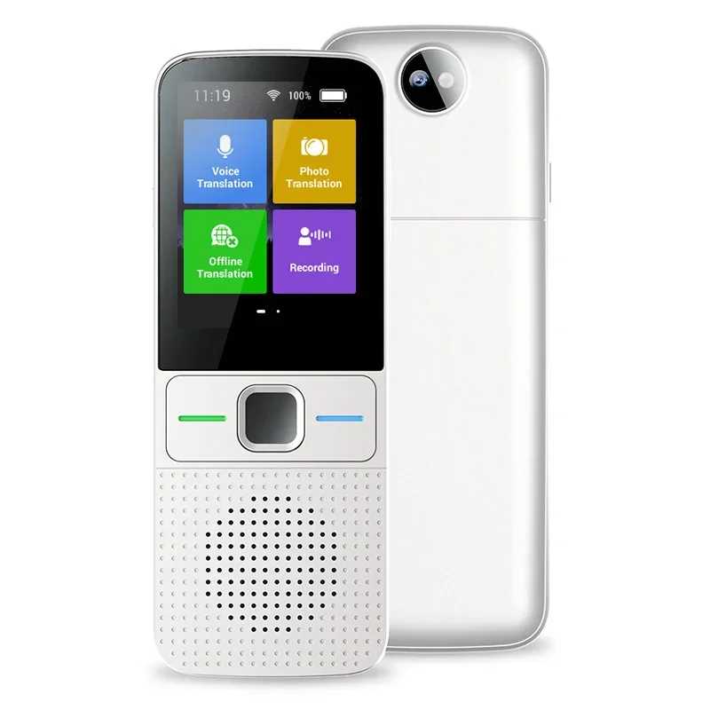 

B68A T10 Smart Voice Translator | Instant Real-Time Translation in 137+ Languages, Offline Mode, Portable AI Travel Translator