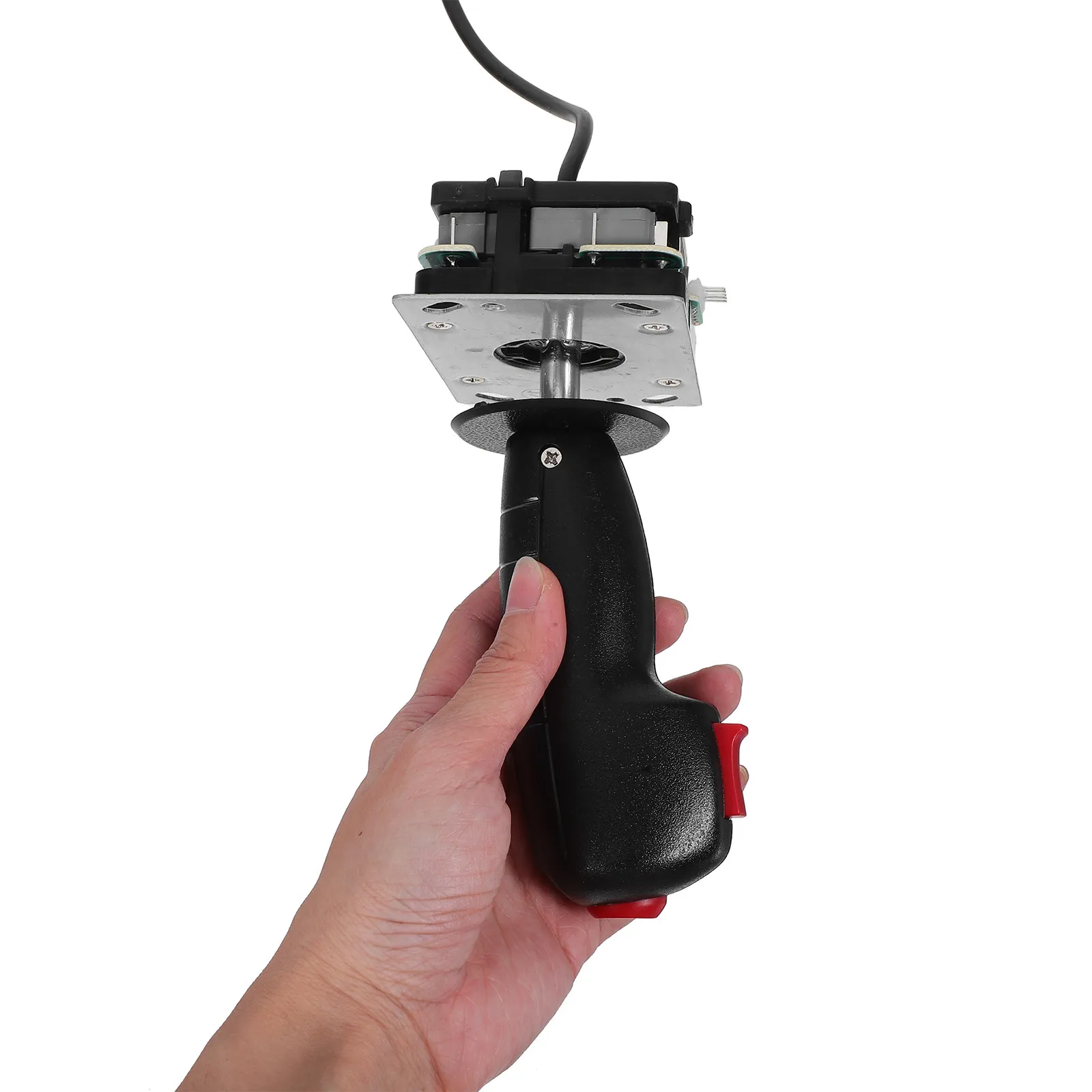 

Pc Gaming Joystick Controller for Flight Simulation with Built-in Vibration Switch Board Easy Install Ergonomic