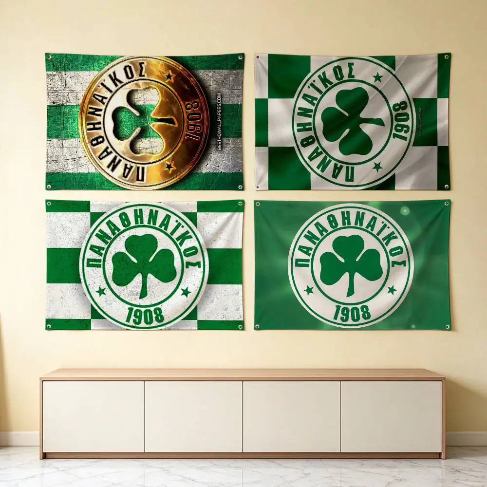 Art Panathinaikos A-Athens-PA  Flag Suitable For Party Club Outdoor Interior Wall Decoration Banner Fans Gift