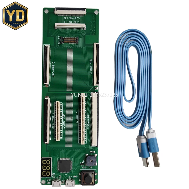 YD Laptop Keyboard Tester Universal USB Interface Laptop Testing Device With Cable