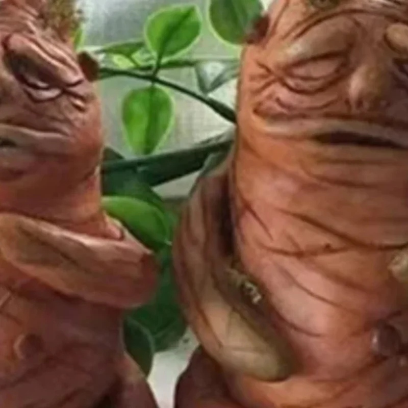 Estatua de resina de hierba de mandrake, adorno de paisaje, estatuilla artística artesanal para jardín al aire libre, patio, sala de estar, dormitorio, regalo