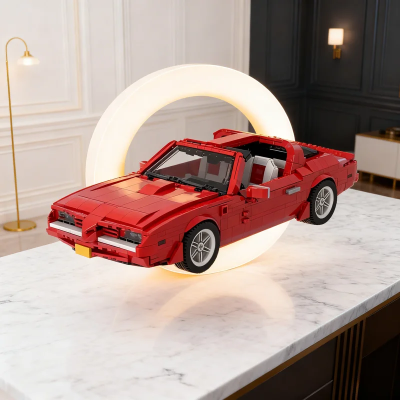 

1088pcs MOC Trans AM Firebird Icons Model Building Blocks Creative Display Gift Collectible Decor Kids Premium Adult Desk Home