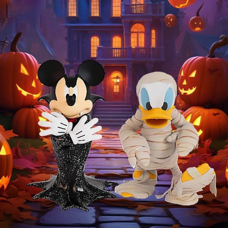 Disney Halloween Mummy Figure Mickey Duck Limited Series cartoon Decor Toys Adornment Play Ornament Collectible Gift Toys